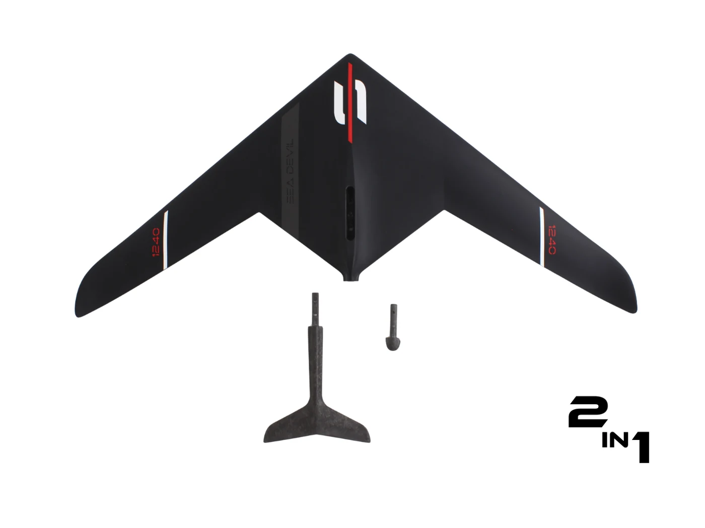 SABFOIL Sea Devil 1240 – zestaw z masztem Kraken 83 cm